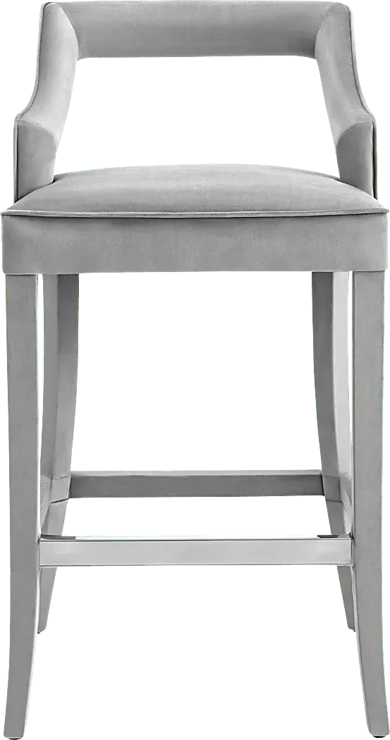 LenorelleGrayCounterHeightStool 2 LenorelleGrayCounterHeightStool