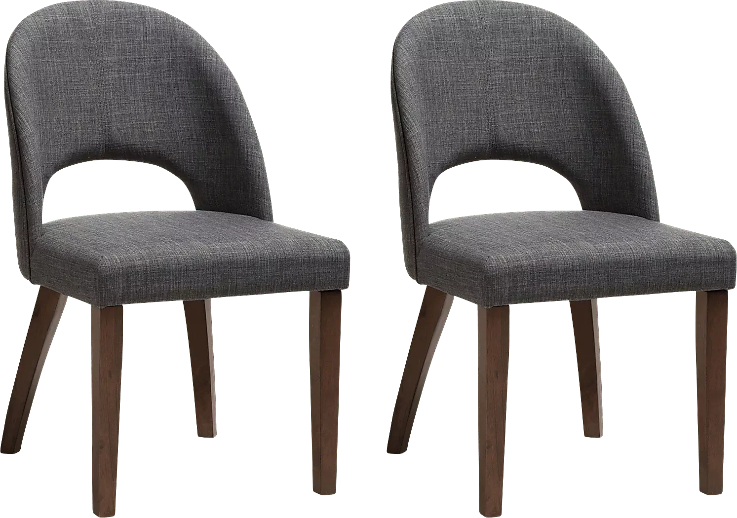 MidgaardCharcoalDiningChair,Setof2