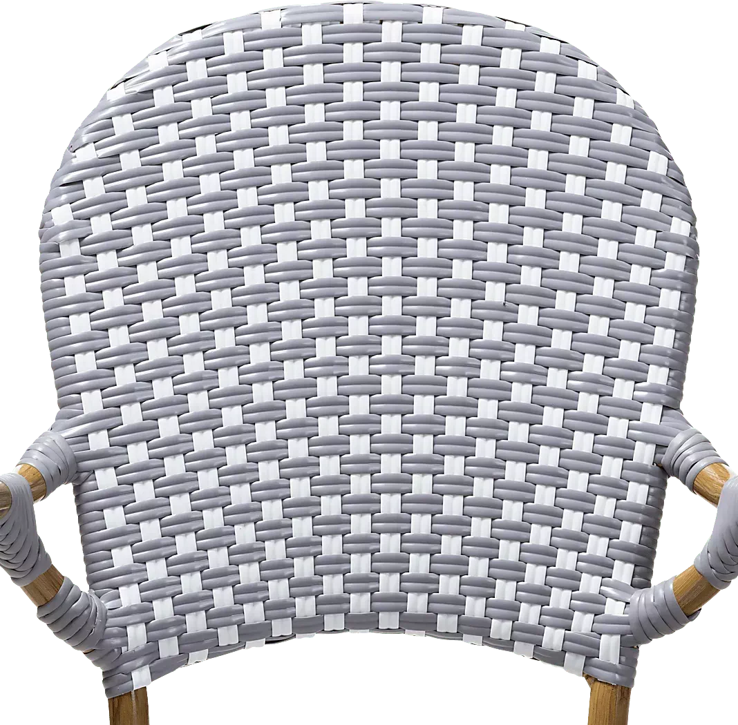FossiGrayArmChair,Setof2 4 FossiGrayArmChair,Setof2
