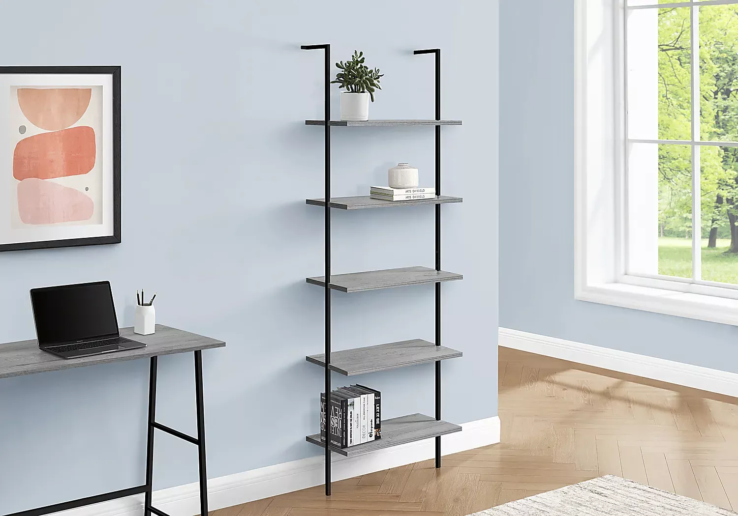 WinbrowGrayBookcase 6 WinbrowGrayBookcase