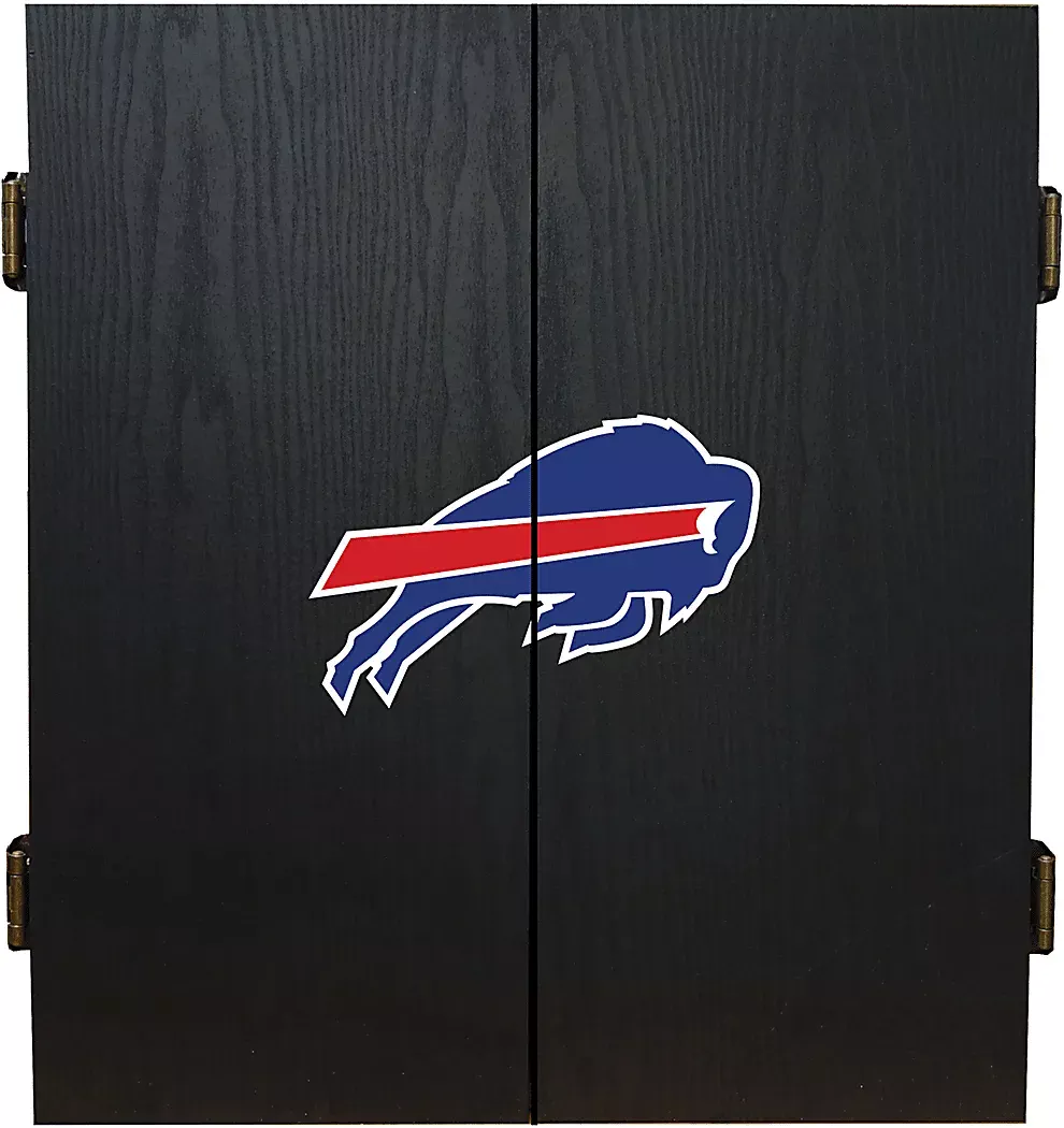 BuffaloBillsBlackDartboardSet 2 BuffaloBillsBlackDartboardSet
