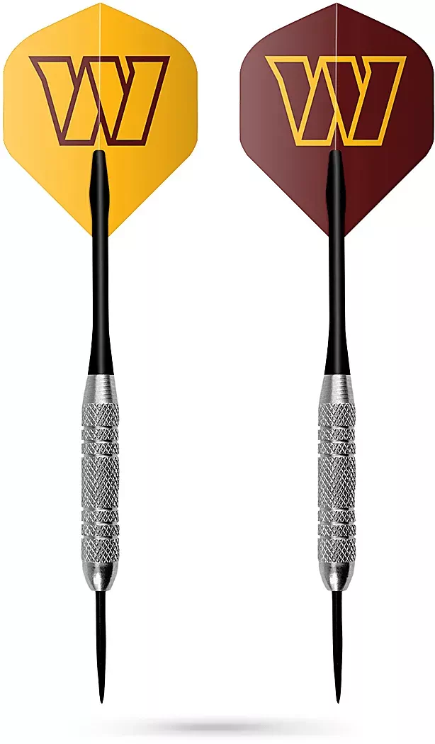 WashingtonCommandersBlackDartboardSet 4 WashingtonCommandersBlackDartboardSet