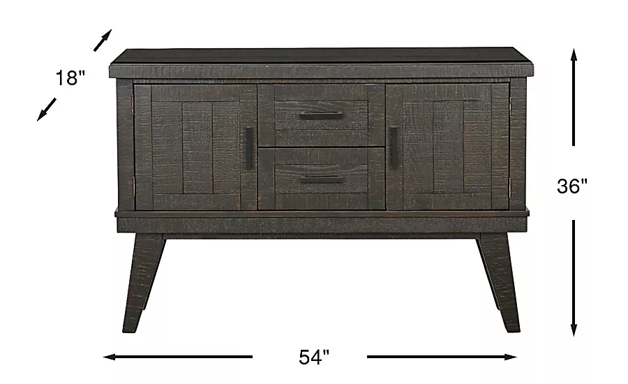 HillCreekBlackSideboard 3 HillCreekBlackSideboard