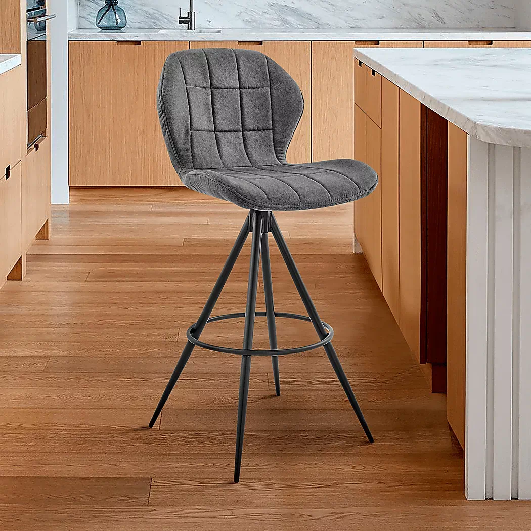 CarissanCharcoalCounterHeightStool 8 CarissanCharcoalCounterHeightStool