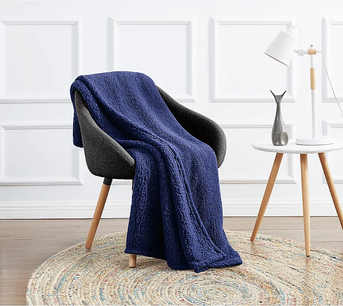 KidsPlushCloudNavyTwinXLBlanket 3 KidsPlushCloudNavyTwinXLBlanket