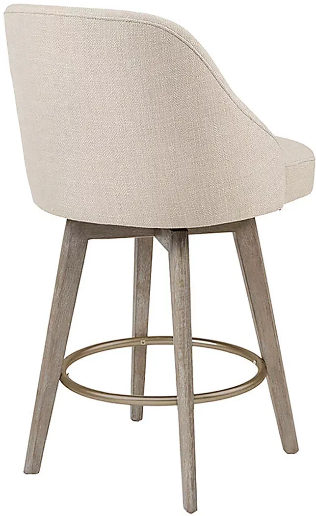 WhitborneSandSwivelCounterHeightStool 5 WhitborneSandSwivelCounterHeightStool