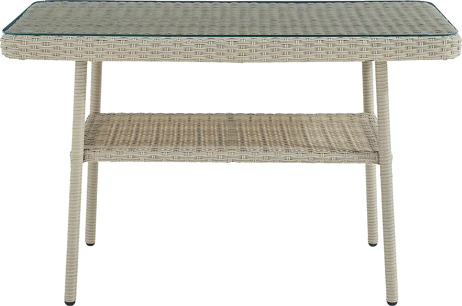 DeckleIILightGrayOutdoorCocktailTable