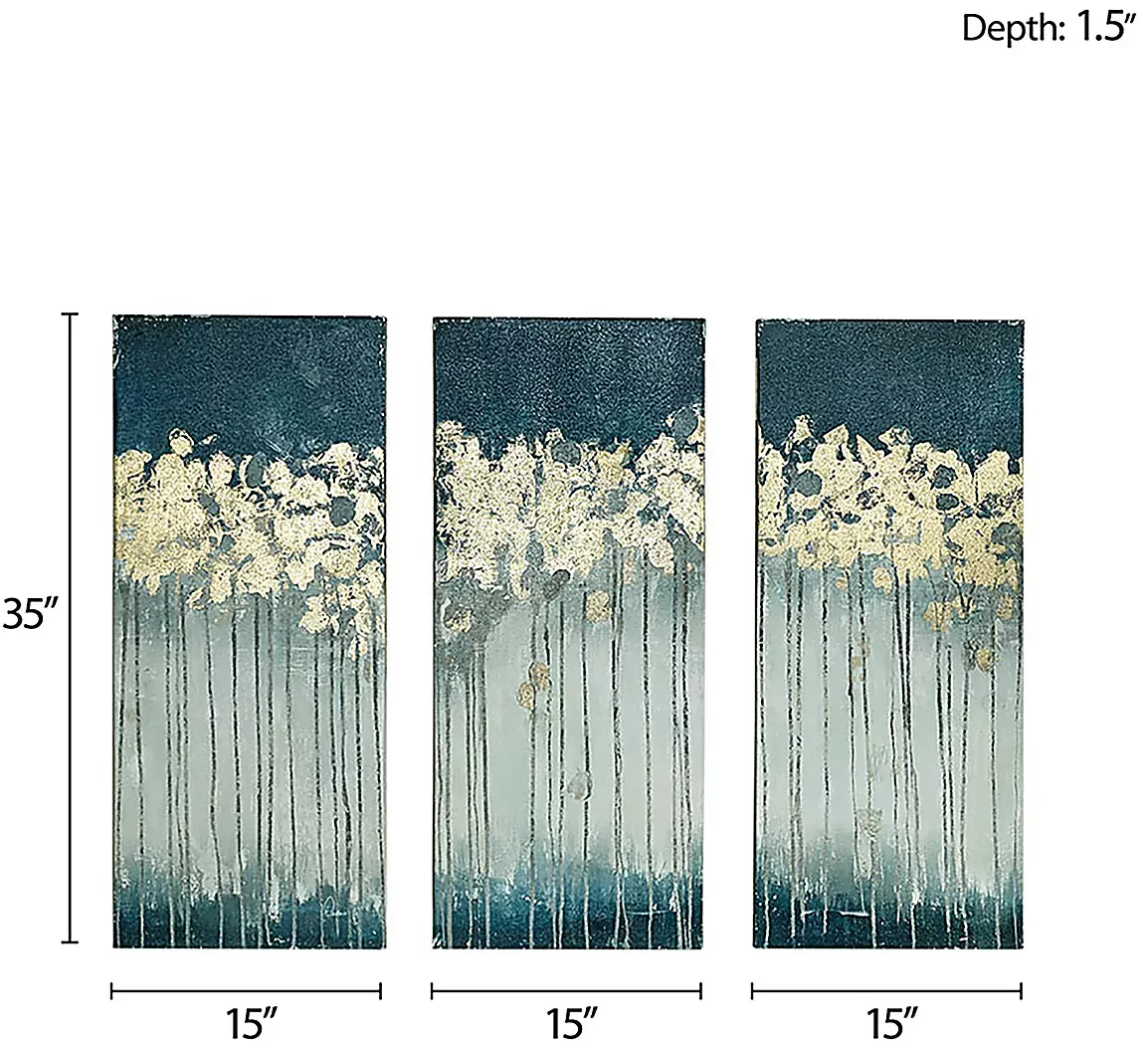 OhloneTealArtwork,Setof3 8 OhloneTealArtwork,Setof3