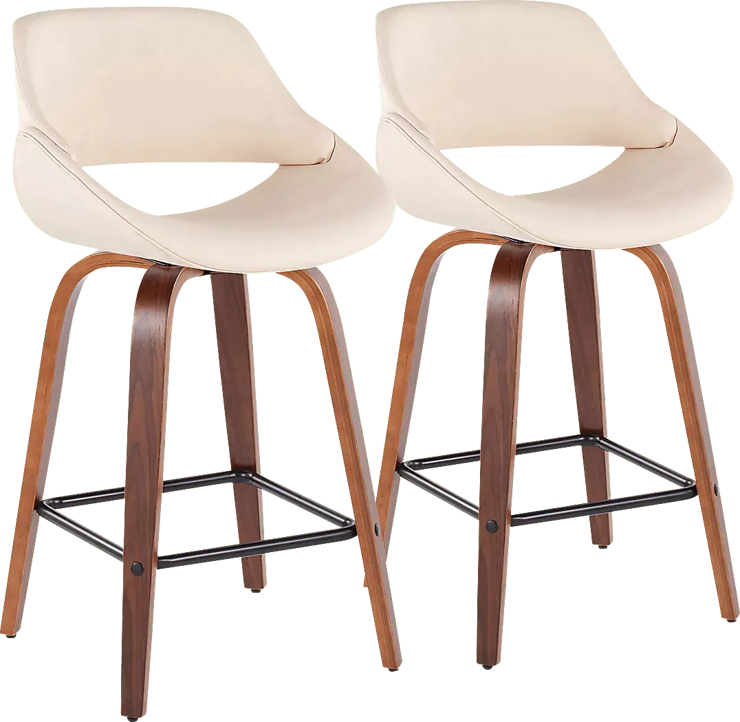 IrenorCreamCounterHeightStool,Setof2 1 IrenorCreamCounterHeightStool,Setof2
