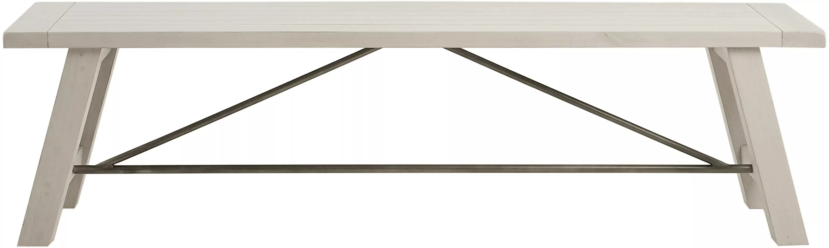 SangamonWhiteDiningBench 2 SangamonWhiteDiningBench