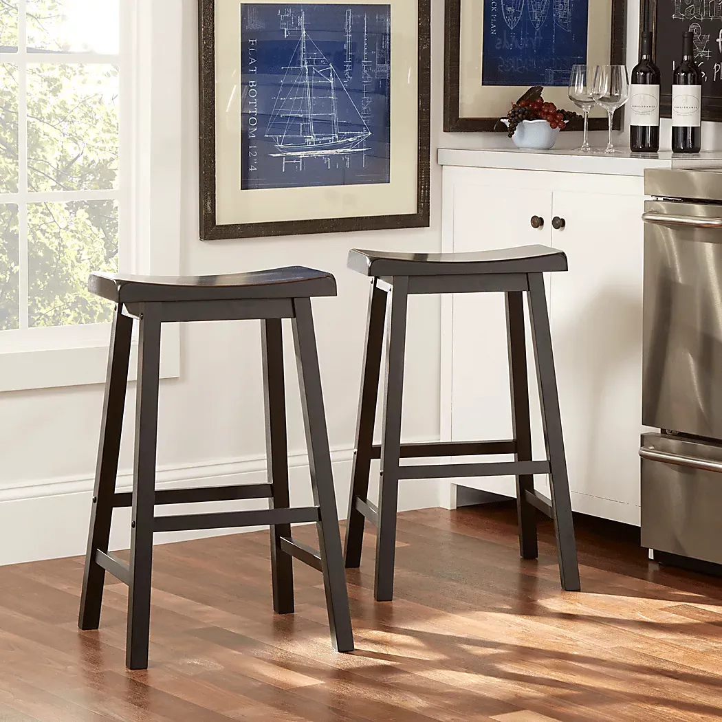 NarioBlackBarstools(Setof2) 2 NarioBlackBarstools(Setof2)