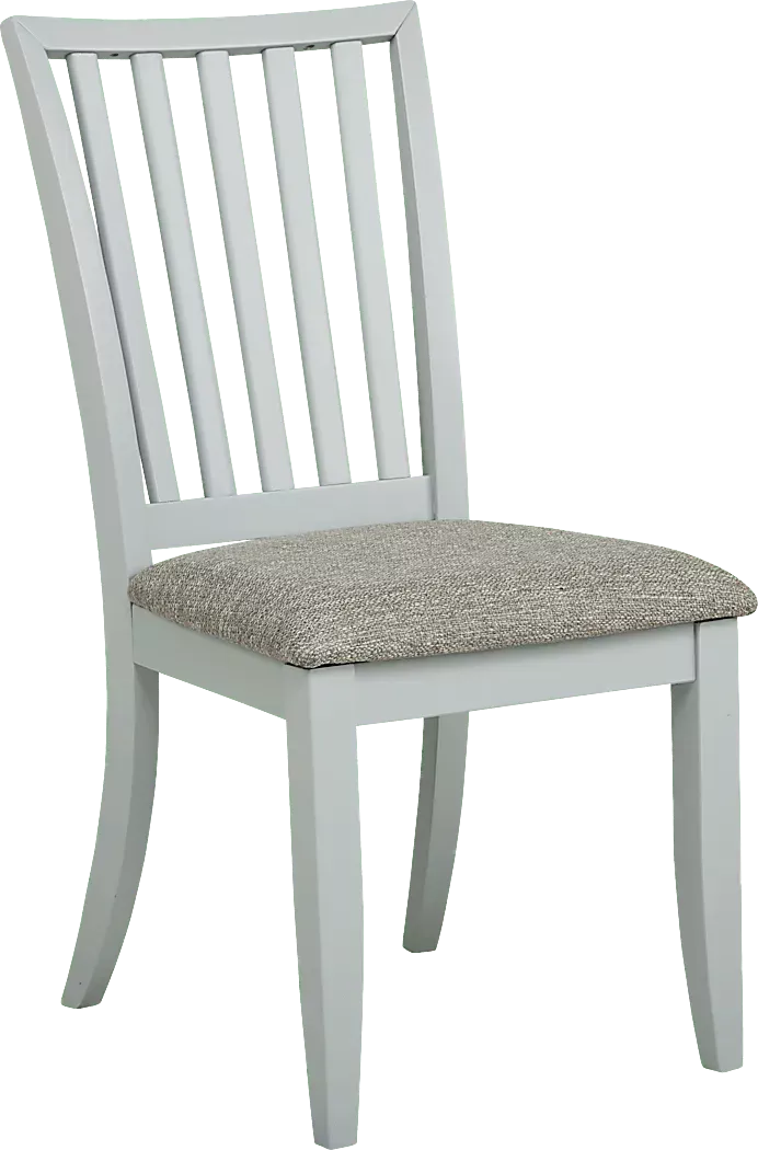 HiltonHeadWhite5PcTrestleDiningRoomwithMintChairs 4 HiltonHeadMintDiningChair