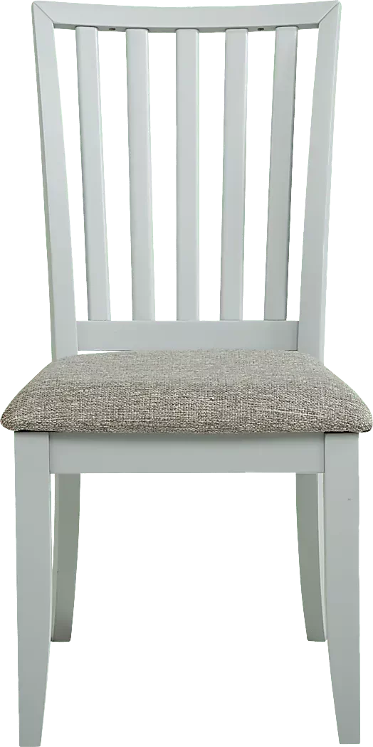 HiltonHeadWhite5PcTrestleDiningRoomwithMintChairs 5 HiltonHeadMintDiningChair
