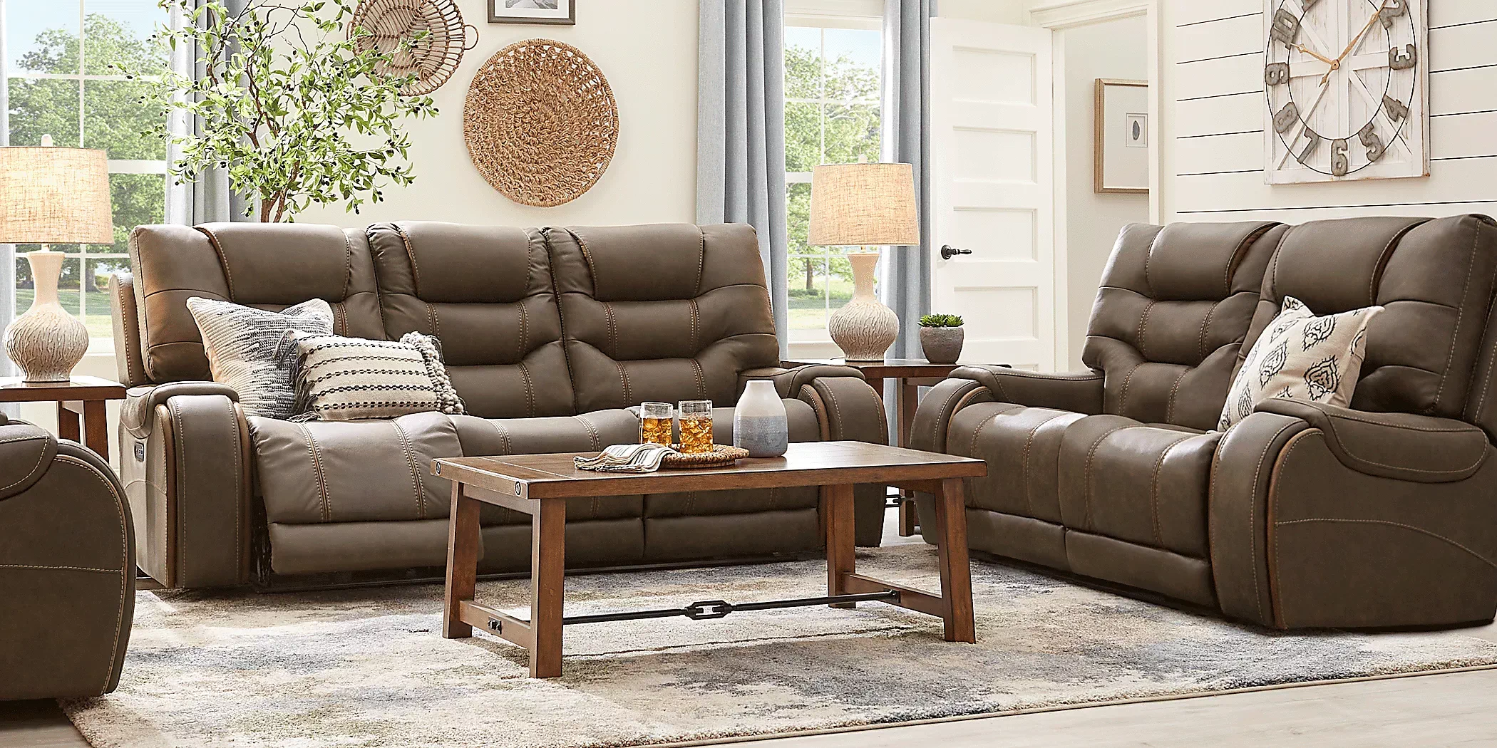 LaredoSpringsNon-PowerRecliningSofa 2 LaredoSpringsNon-PowerRecliningSofa