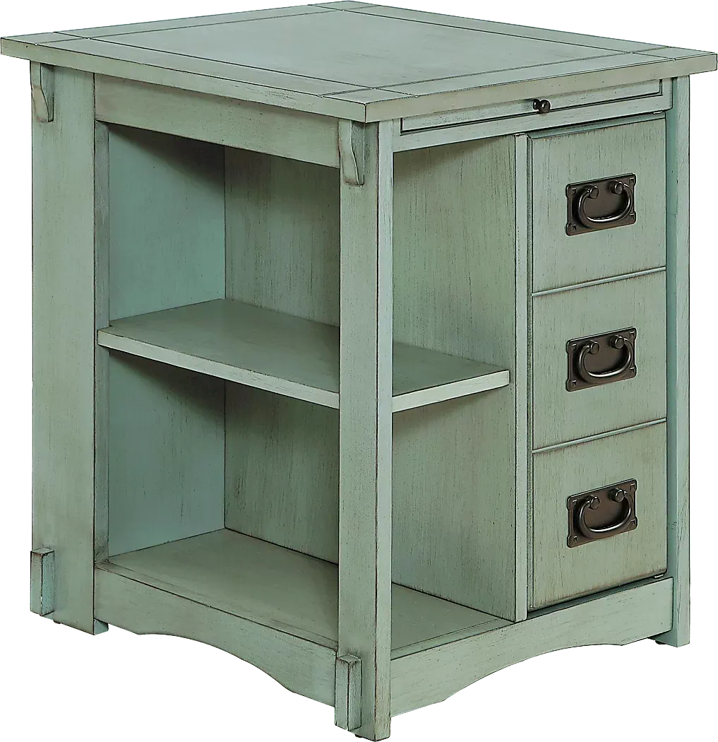 KeturaTealEndTable 1 KeturaTealEndTable