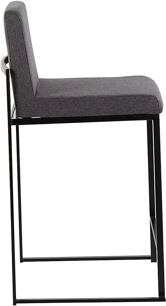 LesernaIIICharcoalCounterHeightStool,Setof2 3 LesernaIIICharcoalCounterHeightStool,Setof2