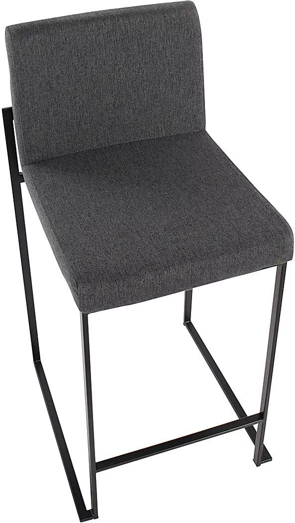 LesernaIIICharcoalCounterHeightStool,Setof2 4 LesernaIIICharcoalCounterHeightStool,Setof2