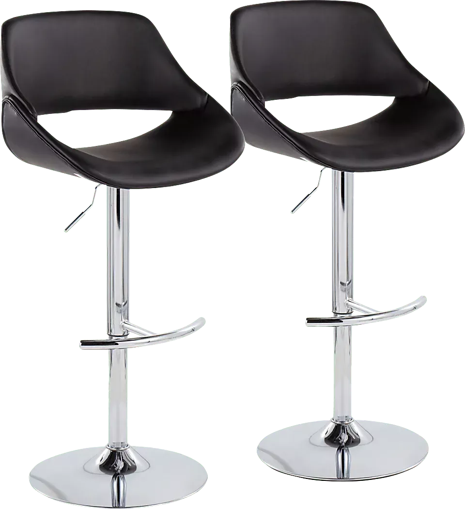 AstorelBlackBarstool,Setof2 1 AstorelBlackBarstool,Setof2