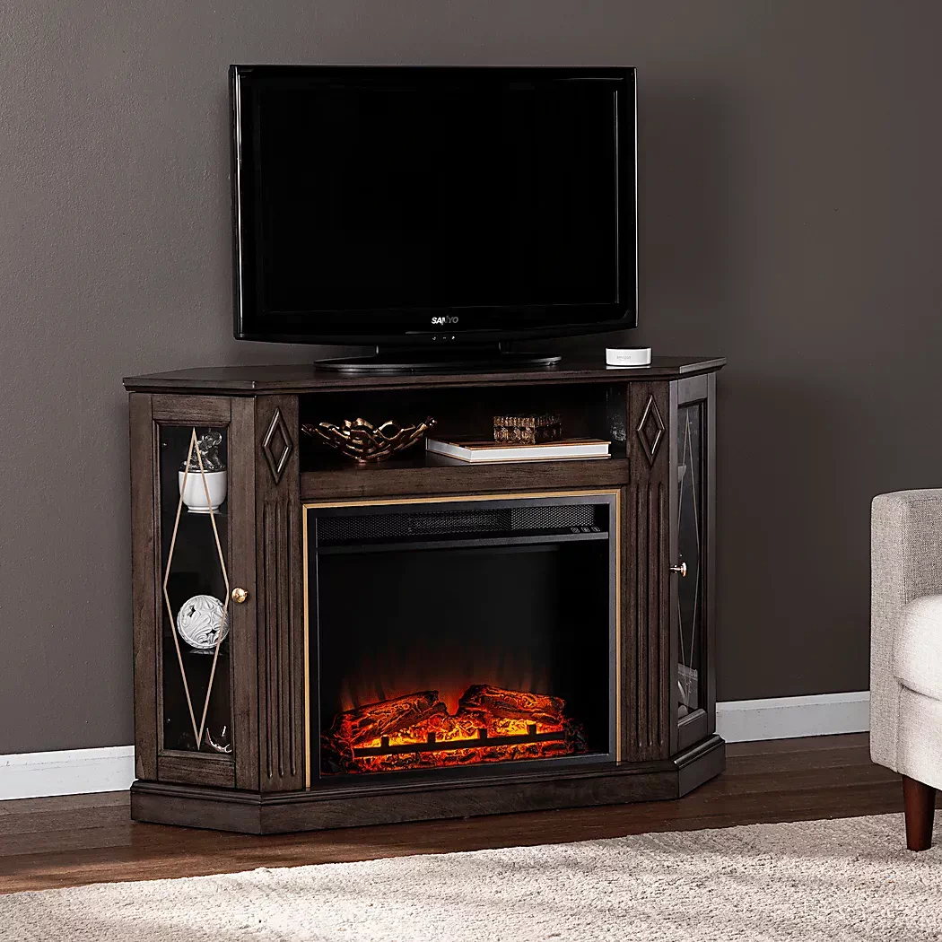 BrockdellVBrown48in.ConsolewithElectricFireplace 2 BrockdellVBrown48in.ConsolewithElectricFireplace