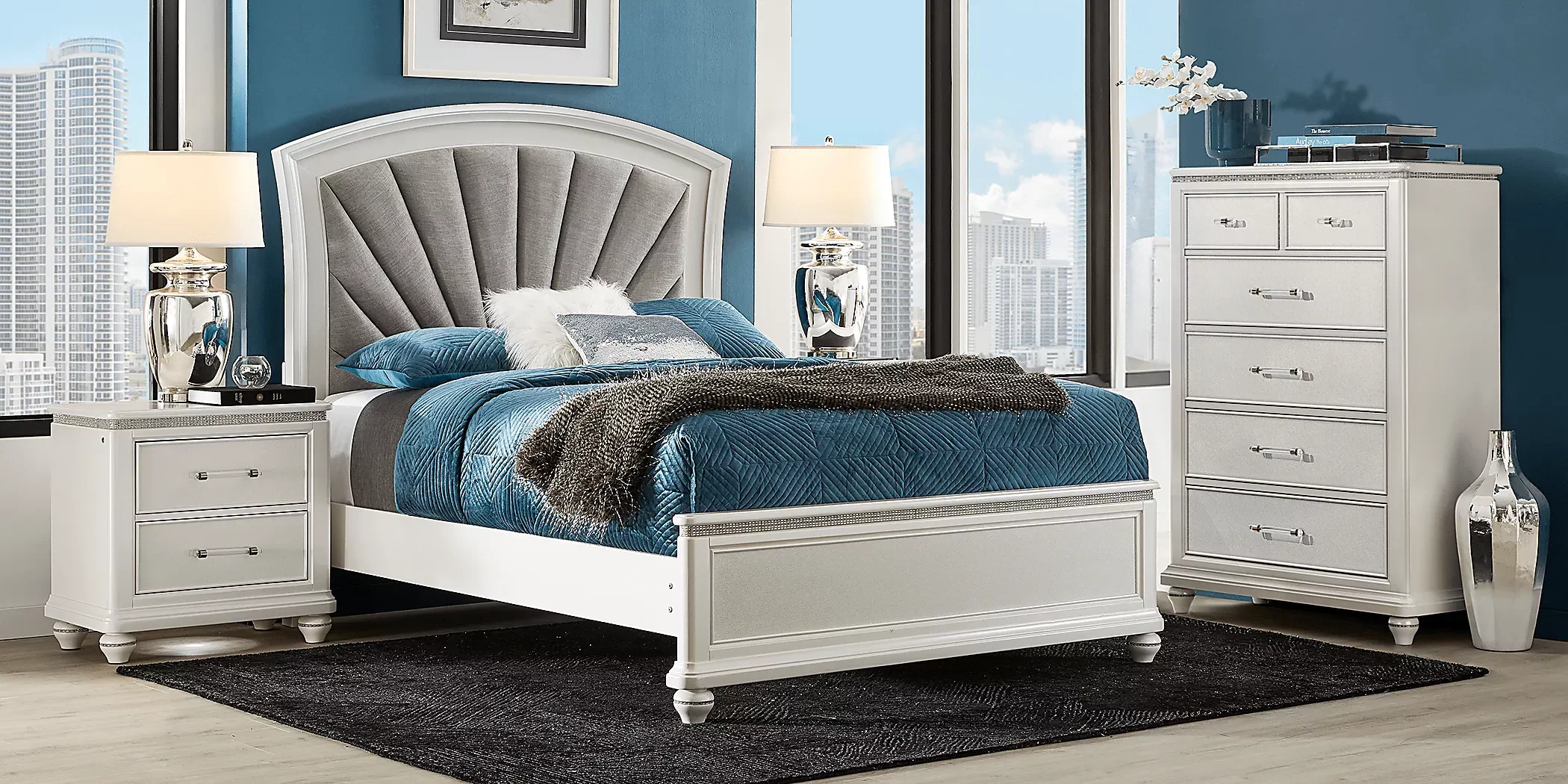 StarletLaneWhite3PcKingBed 2 StarletLaneWhite3PcKingBed