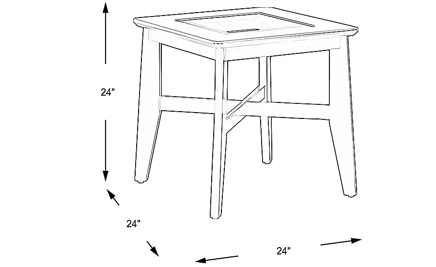 WestcreekBlackEndTable 3 WestcreekBlackEndTable
