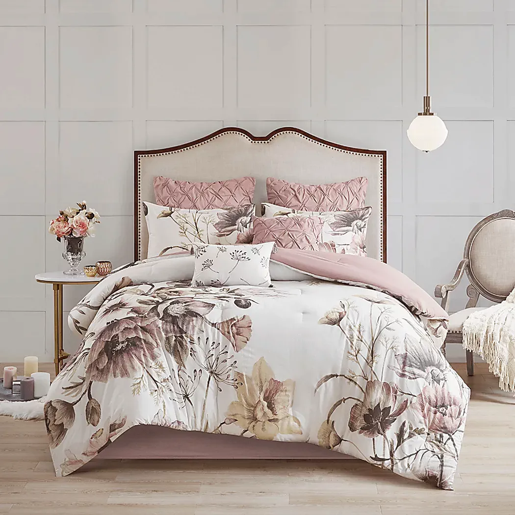 AnsermanBlush8PcQueenComforterSet 1 AnsermanBlush8PcQueenComforterSet