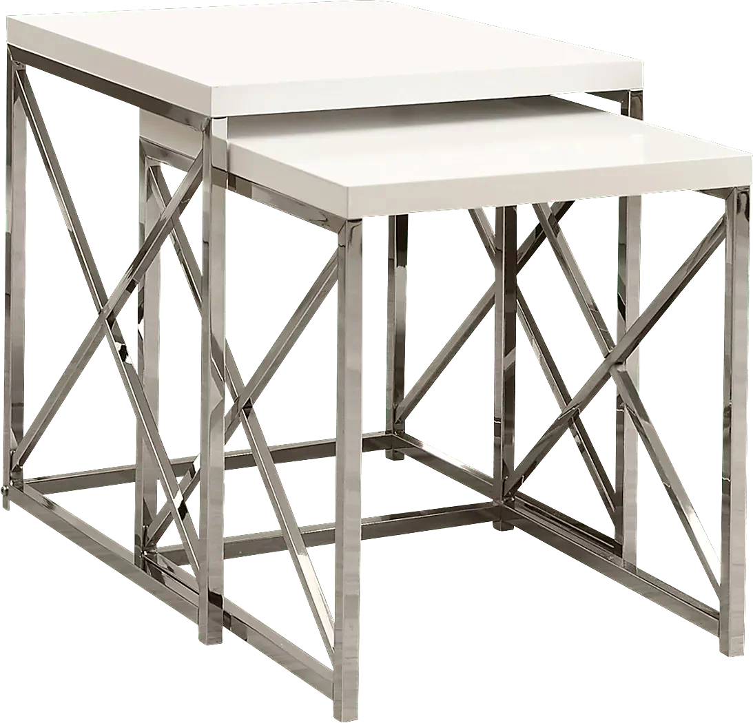BrillockWhiteChromeNestingTables 1 BrillockWhiteChromeNestingTables
