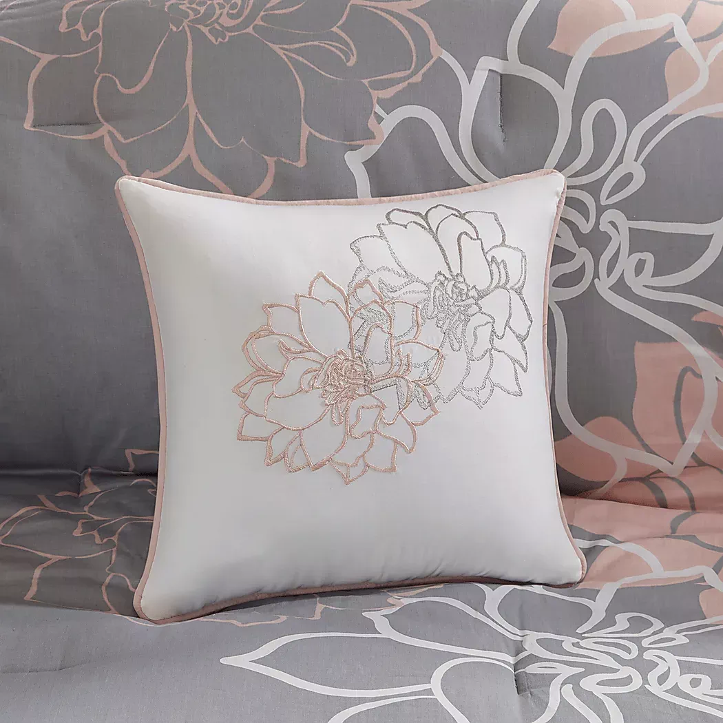 CabildoGrayBlush7PcCaliforniaKingComforterSet 6 CabildoGrayBlush7PcCaliforniaKingComforterSet