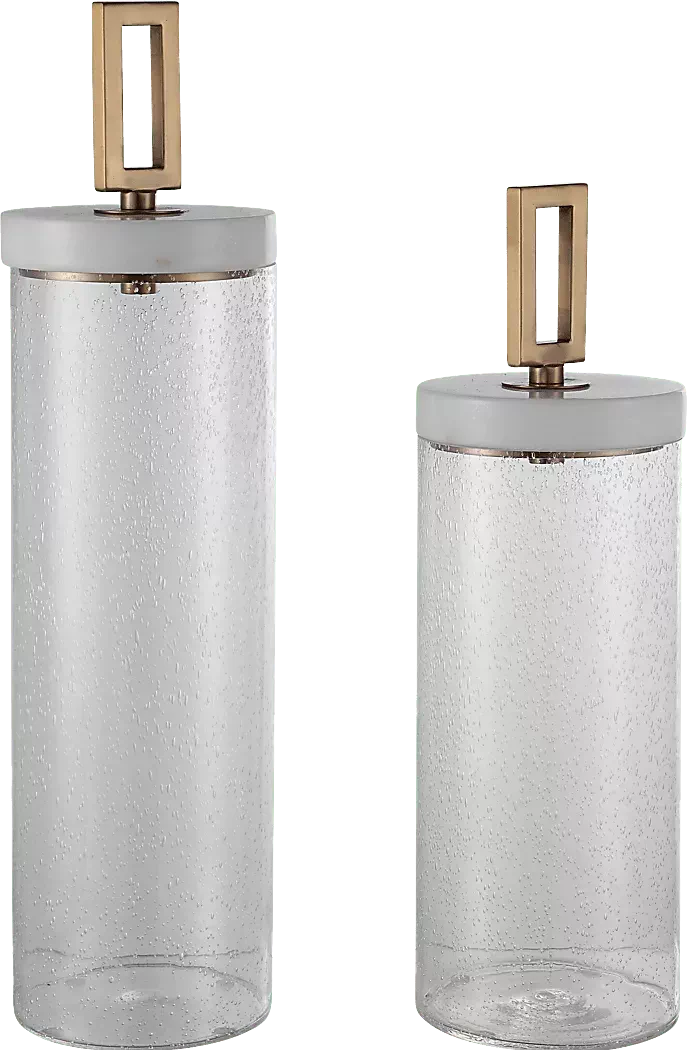 WerklandWhiteJar,Setof2 1 WerklandWhiteJar,Setof2