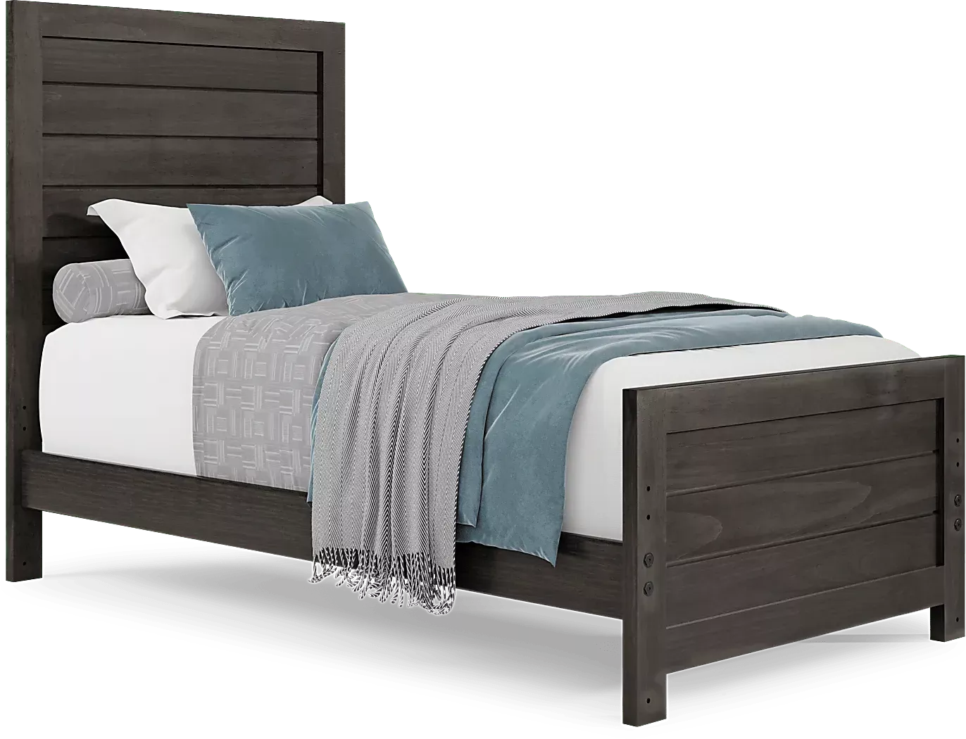 KidsCreekside2.0CharcoalTwinPanelBedroom 2 KidsCreekside2.0CharcoalTwinPanelBed