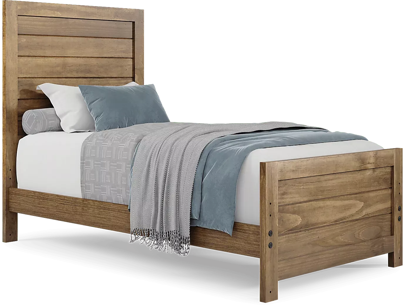 KidsCreekside2.0ChestnutTwinPanelBed 1 KidsCreekside2.0ChestnutTwinPanelBed