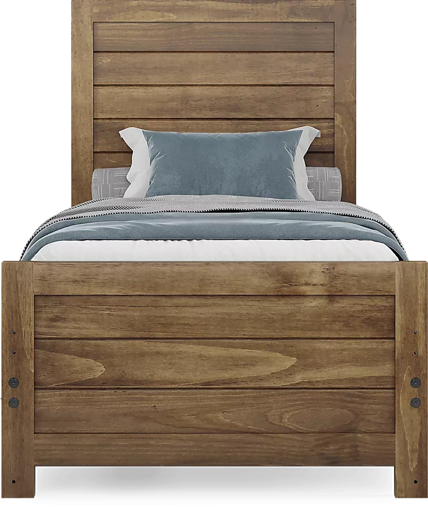 KidsCreekside2.0ChestnutTwinPanelBed 3 KidsCreekside2.0ChestnutTwinPanelBed