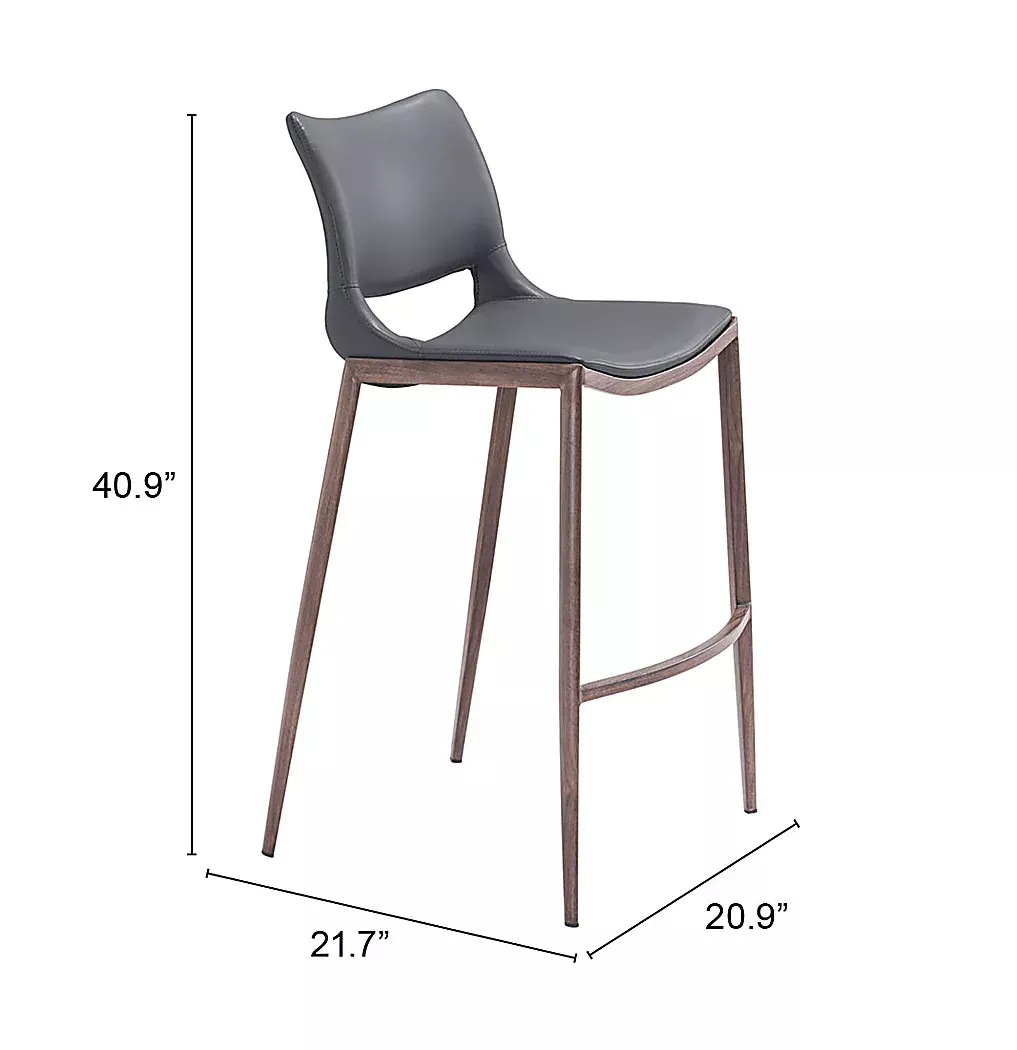 BroctonGrayBarHeightStool,Setof2 9 BroctonGrayBarHeightStool,Setof2