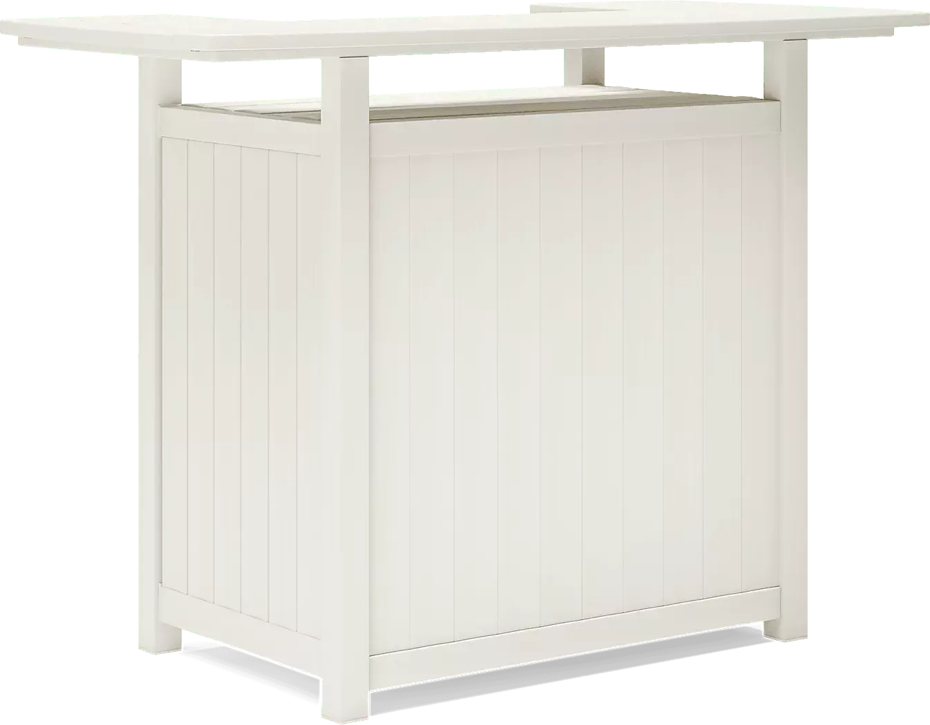 AddyWhite5PcOutdoorBarDiningRoomwithGrayBarstools 2 AddyWhite5PcOutdoorBarDiningRoomwithGrayBarstools