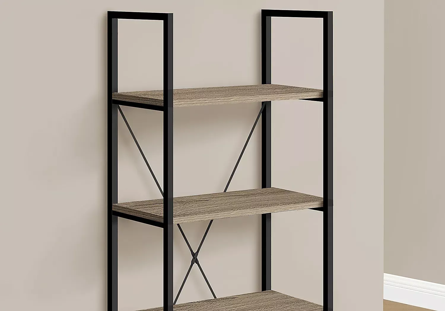 WallcraftTaupeBookcase 3 WallcraftTaupeBookcase