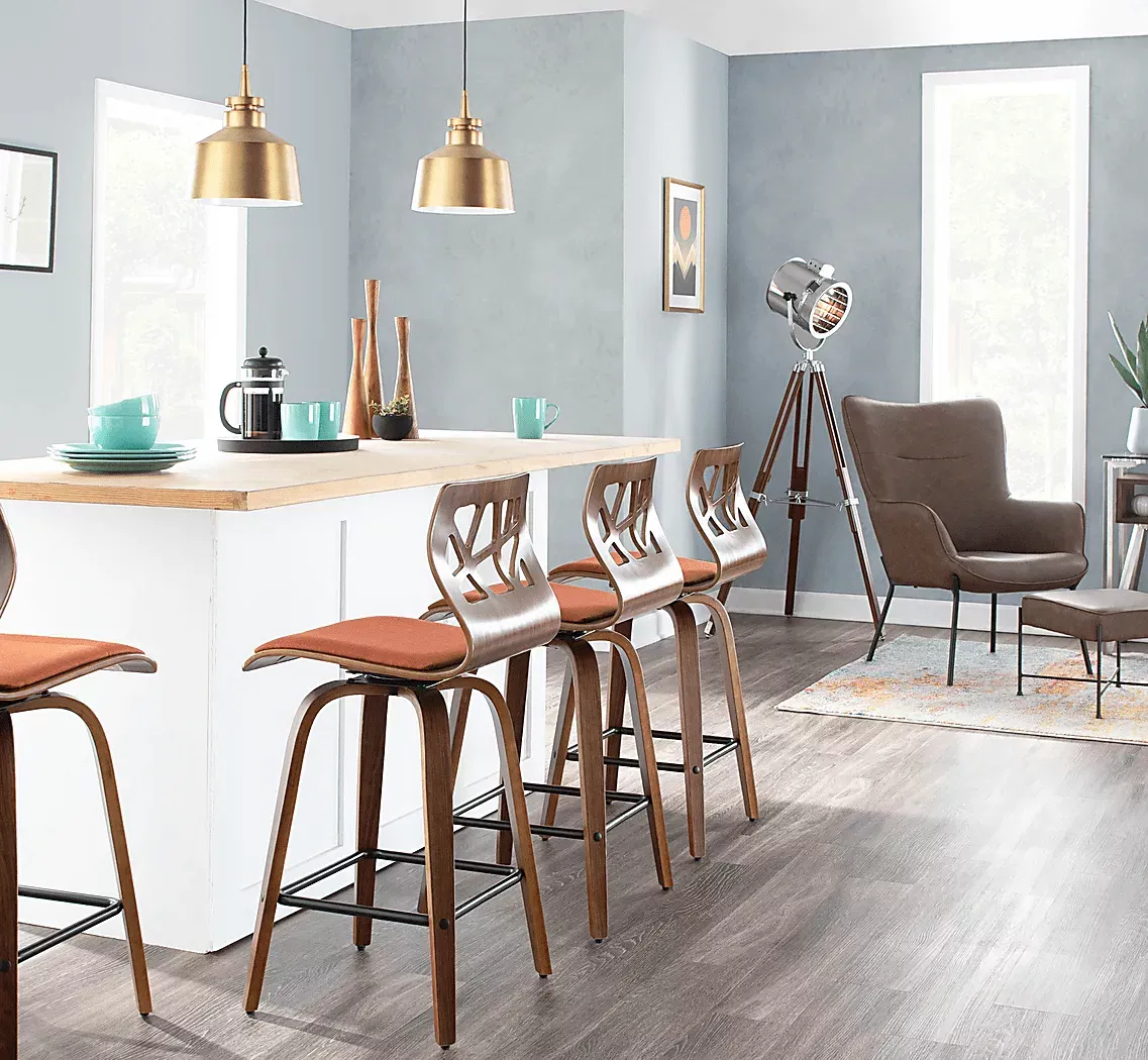 WatsoniaOrangeCounterHeightStool,Setof2 5 WatsoniaOrangeCounterHeightStool,Setof2