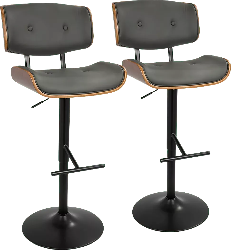 WesthuesGrayAdjustableBarstool,Setof2 1 WesthuesGrayAdjustableBarstool,Setof2