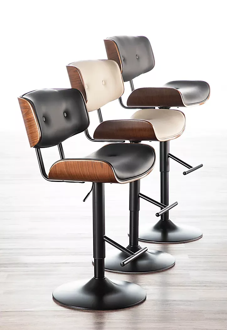 WesthuesGrayAdjustableBarstool,Setof2 4 WesthuesGrayAdjustableBarstool,Setof2