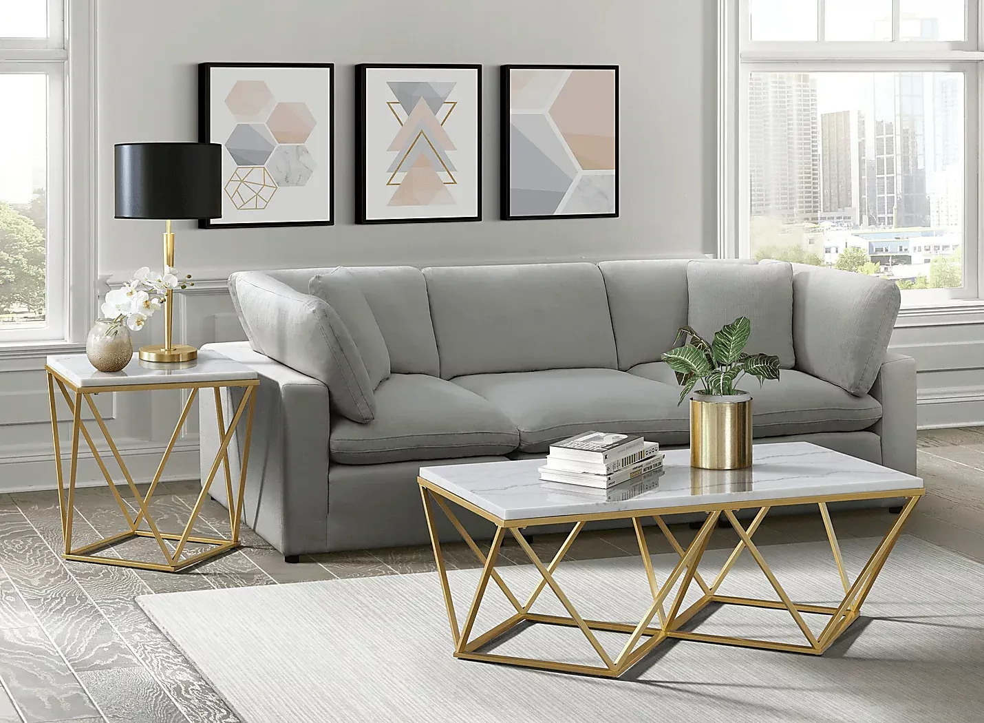 WendanGoldEndTable 2 WendanGoldEndTable