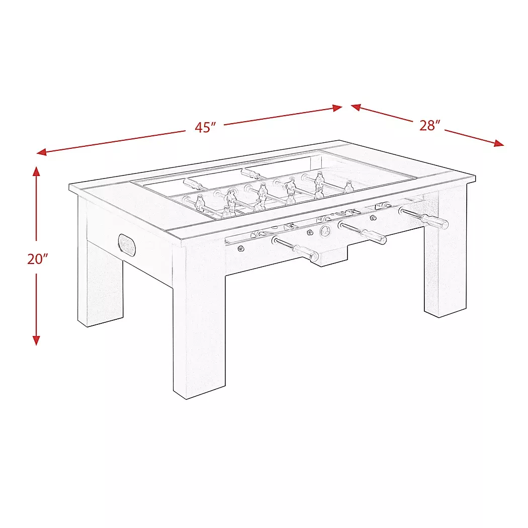 PeekskillBlackFoosballGamingTable 12 PeekskillBlackFoosballGamingTable