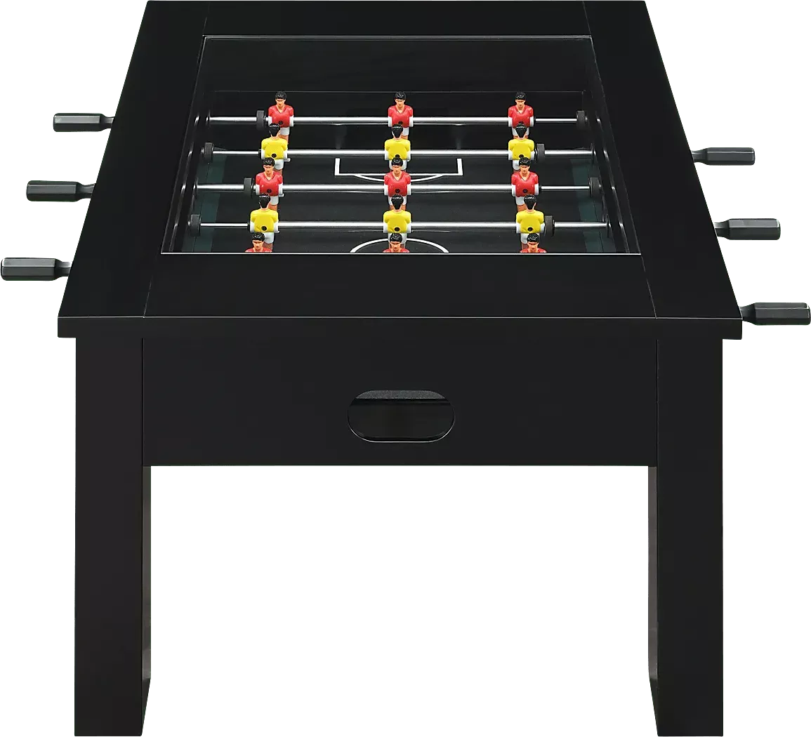 PeekskillBlackFoosballGamingTable 4 PeekskillBlackFoosballGamingTable