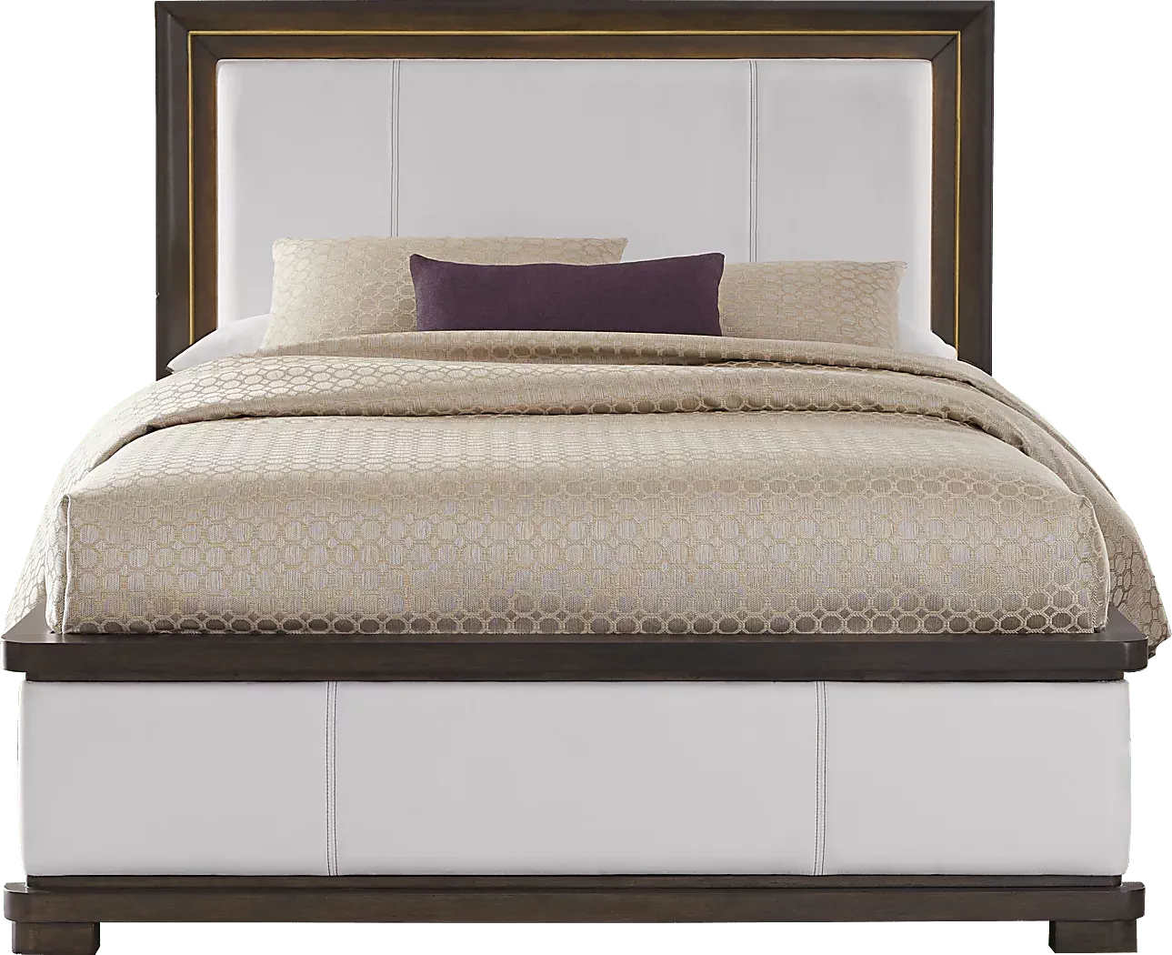 ElkoFallsWhite5PcKingBedroom 3 ElkoFallsWhite3PcKingPanelBed