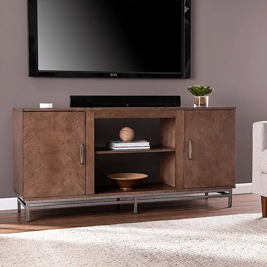 VarletBrown60in.Console 2 VarletBrown60in.Console