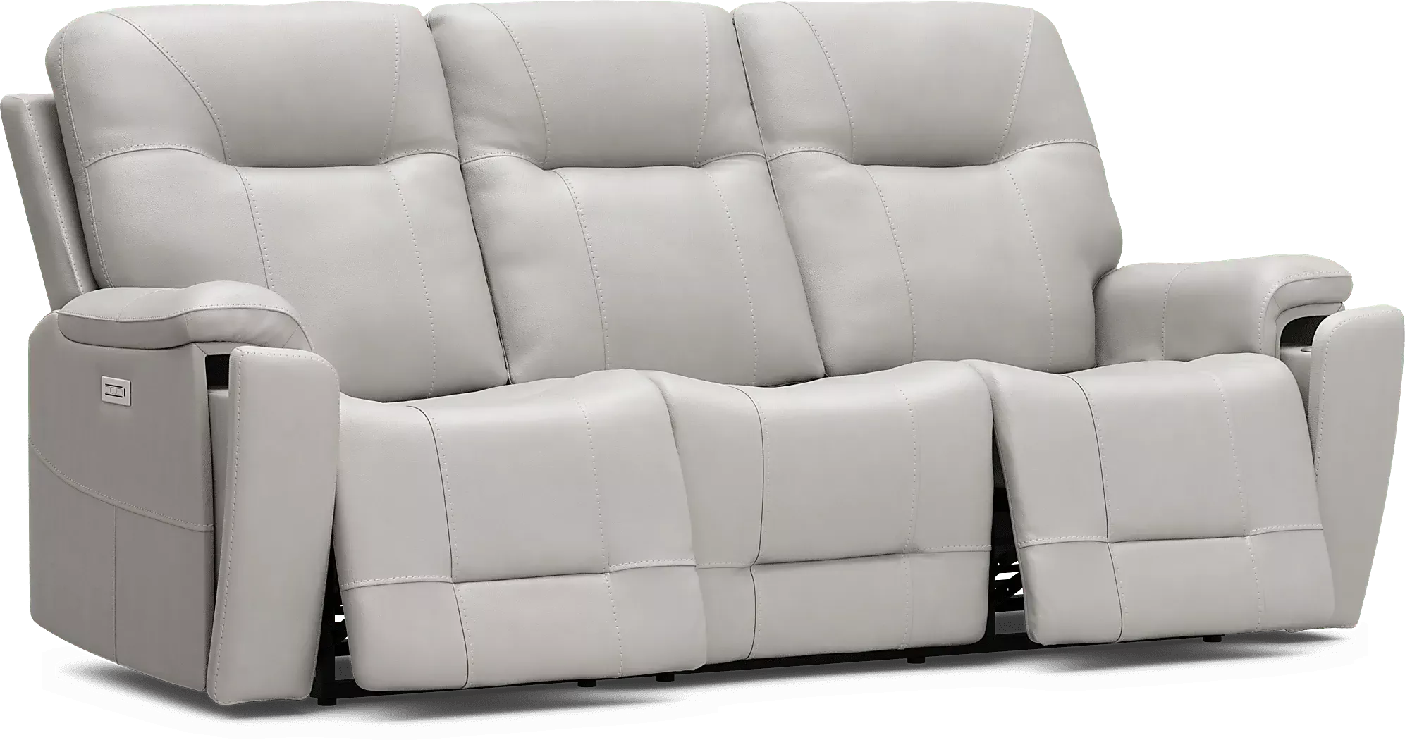 MatthewsCove8PcLeatherTriplePowerRecliningLivingRoomSet 3 MatthewsCoveLeatherTriplePowerRecliningSofa