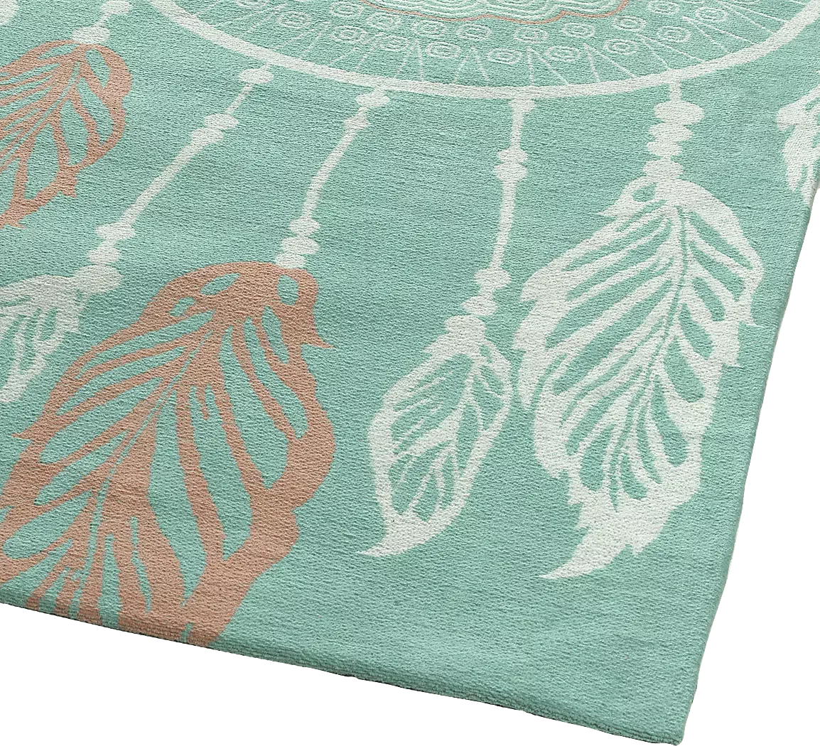KidsDreamCatcherBlue7'x9'Rug 3 KidsDreamCatcherBlue7'x9'Rug