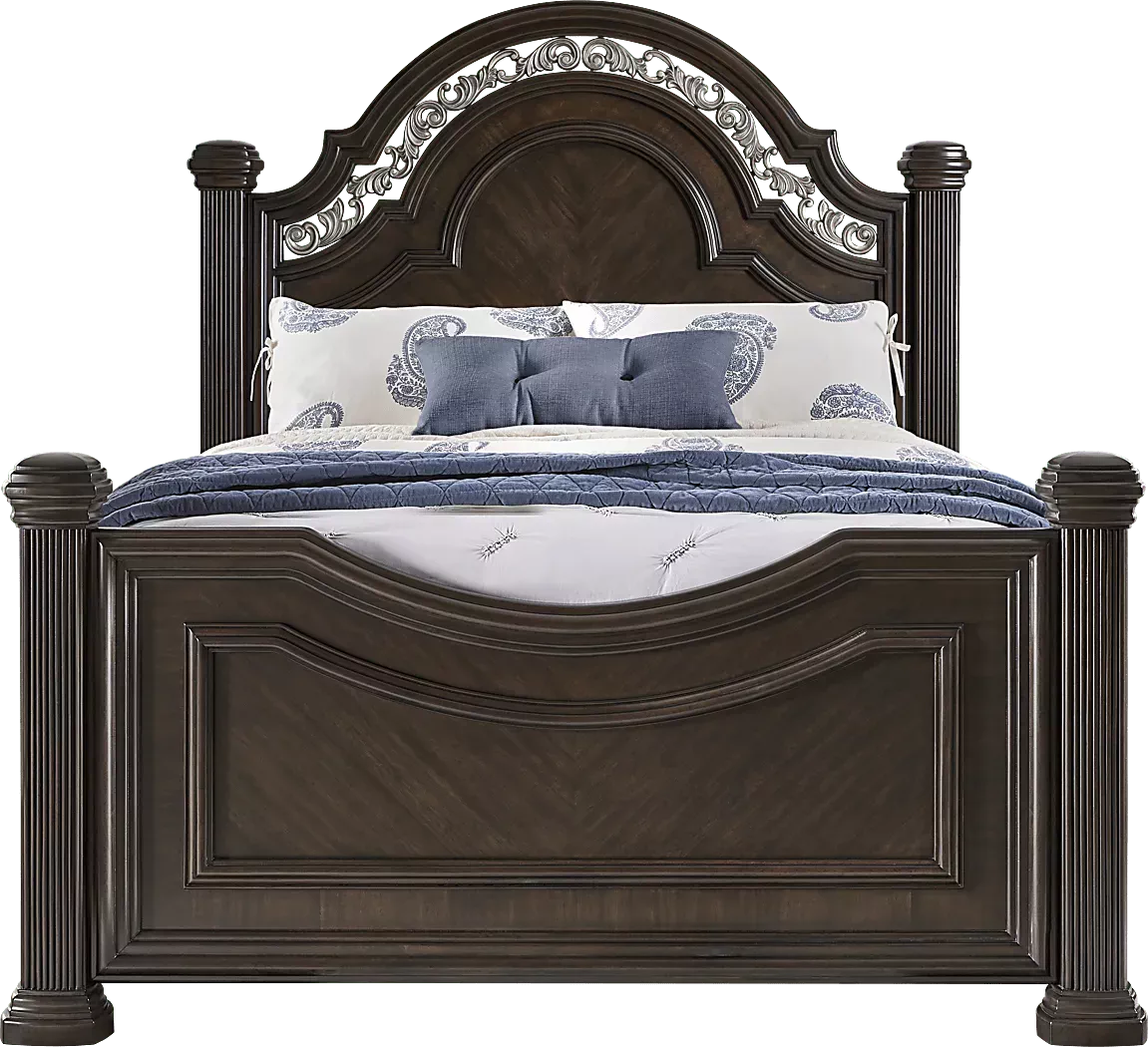 GallagherAvenueBrown5PcQueenPanelBedroom 2 GallagherAvenueBrown3PcQueenPanelBed