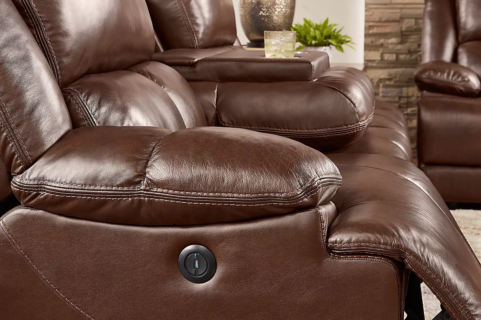 MontefanoLeatherPowerRecliningSofa 4 MontefanoLeatherPowerRecliningSofa