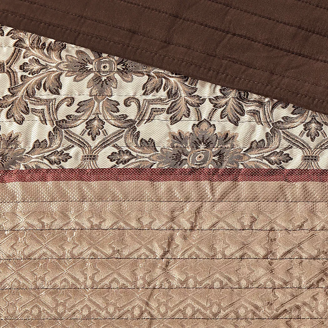 HuxleyRed5PcKingCoverletSet 4 HuxleyRed5PcKingCoverletSet
