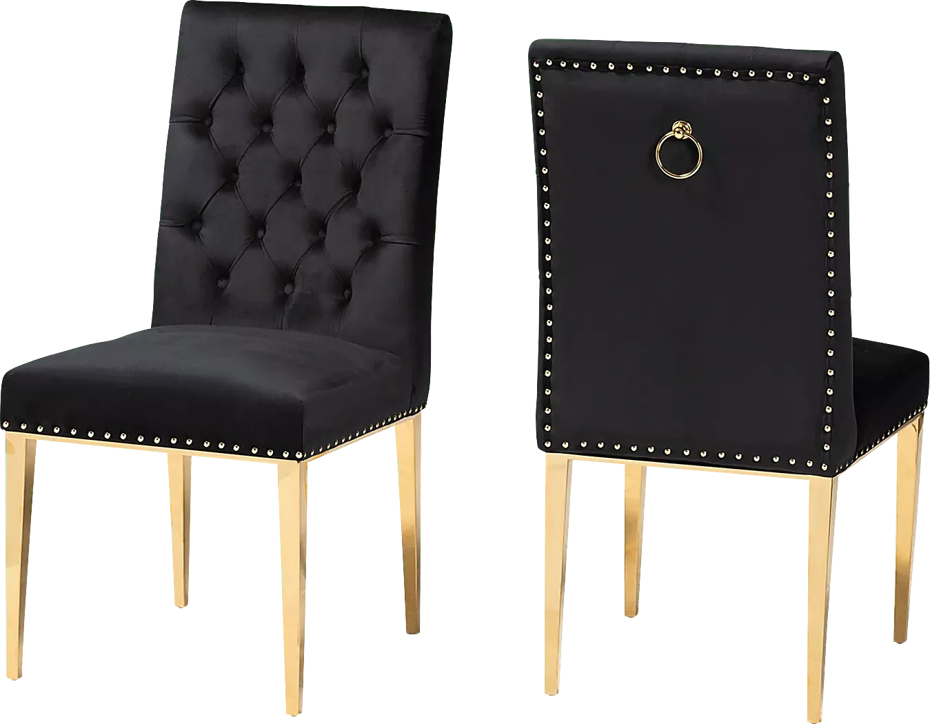 ChampeauBlackSideChair,Setof2 1 ChampeauBlackSideChair,Setof2