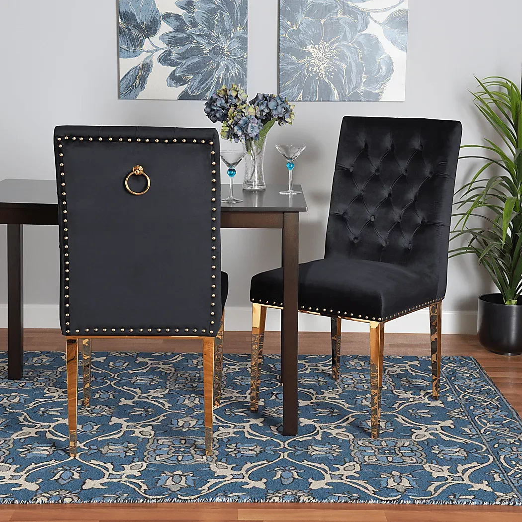 ChampeauBlackSideChair,Setof2 3 ChampeauBlackSideChair,Setof2